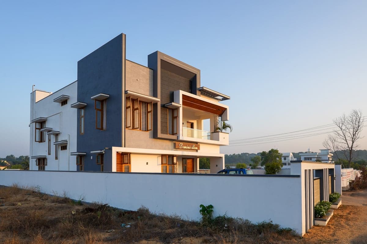 Completed Low-Rise Family Residence